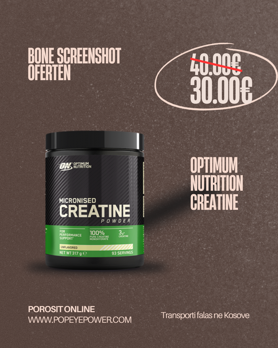 Creatine ON 317gram